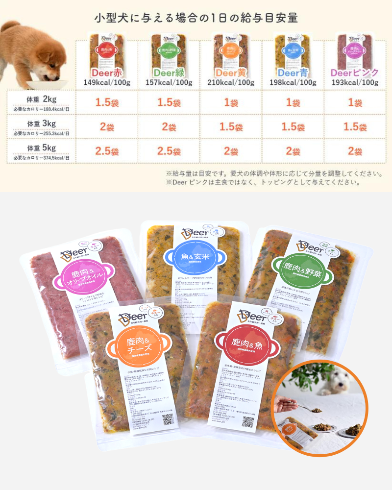 フレッシュドッグフード赤 100g